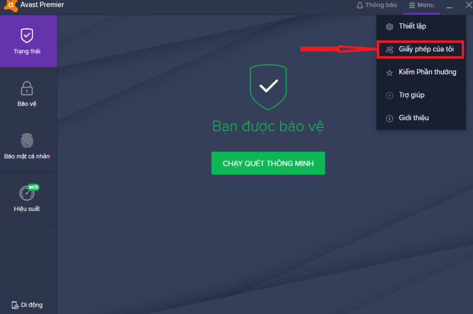avast premier 2019 + key bản quyền 2