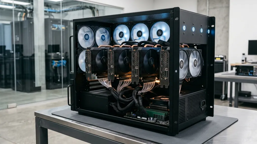 Sơ đồ minh họa phân bổ tài nguyên phần cứng cho Yêu Cầu Phần Cứng Chạy Unreal Engine 5 Cho Kiến Trúc (ArchViz)