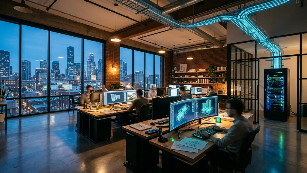 Sơ đồ minh họa phân bổ tài nguyên phần cứng cho Chuẩn Hóa Quy Trình Xuất Nhập File DWG Từ AutoCAD Sang SketchUp Và 3ds Max