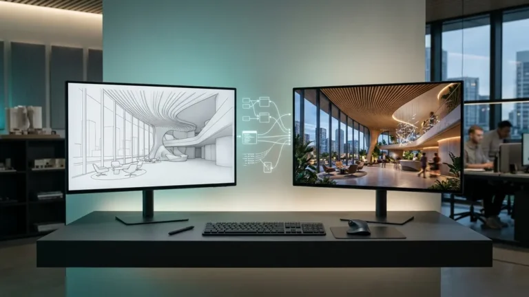 Bản vẽ thông số kỹ thuật và cấu tạo chuẩn: Tối Ưu Thông Số Render Setup Trong Chaos Corona: Thiết Lập Noise Level Limit, UHD Cache Và Intel Open Image Denoise